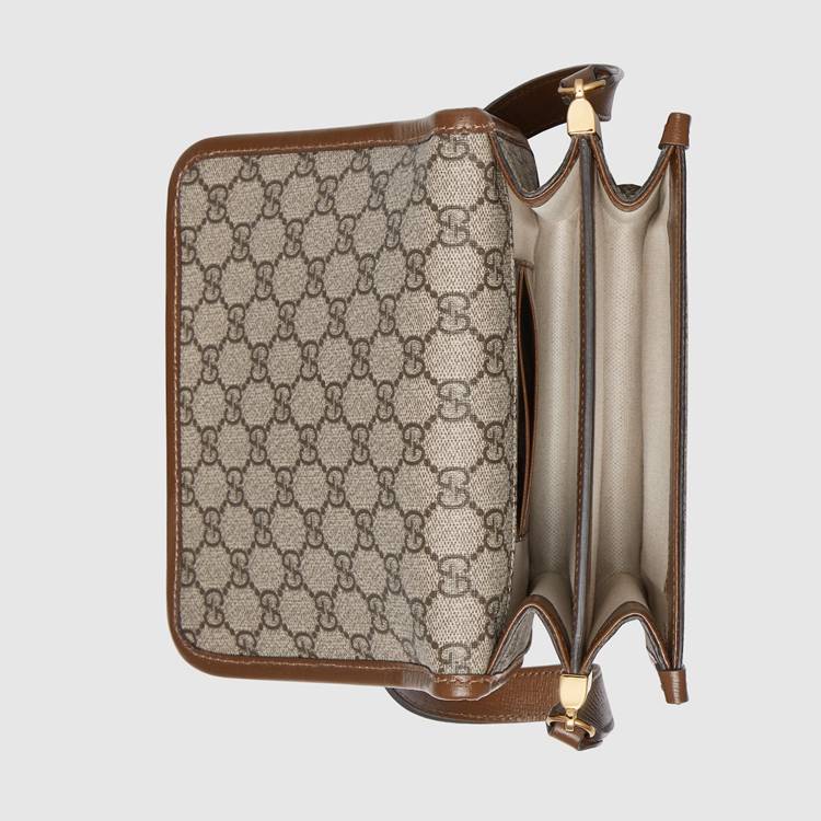 671620.92TCG.8563.007.060.0046.Light Mini shoulder bag with Interlocking G
